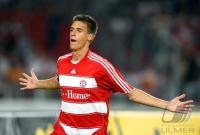 Fussball Ligapokal: Stuttgart - Muenchen