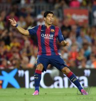 FUSSBALL International 2014/2015: Luis Suarez (Barca)