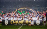 FUSSBALL WM 2014, FINALE: JUBEL Weltmeister Deutschland