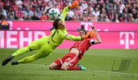 Fussball  1.Bundesliga   Saison 17/18: FC Bayern Muenchen - Borussia Moenchengladbach