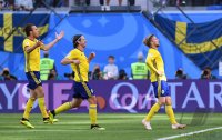 FUSSBALL WM 2018 Achtelfinale: Schweden - Schweiz