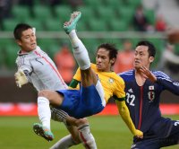 FUSSBALL INTERNATIONAL:  Japan - Brasilien