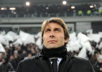 FUSSBALL SERIE A: Trainer Massimilliano Allegri (AC Mailand)