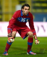 Fussball International:  Torwart Salvatore Sirigu  (Italien)