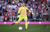Fussball 1. Bundesliga 23/24: FC Bayern Muenchen - VfL Wolfsburg