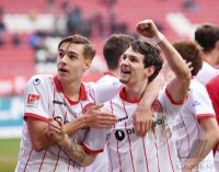 Fussball 2. Bundesliga Saison 17/18:  1. FC Kaiserslautern - Fortuna Duesseldorf