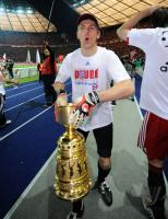 Fussball: DFB Pokal Finale: JUBEL Torwart Hans Joerg Butt (FCB)