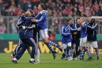 Fussball DFB Pokal 10/11 : JUBEL FC Schalke 04