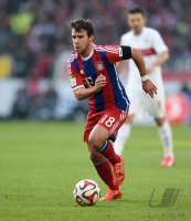 Fussball 1. Bundesliga Saison 14/15: Juan Bernat (FC Bayern Muenchen)