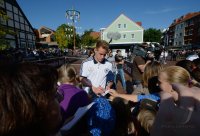 Fussball DFB: Neuer Mannschaftsbus, 04.09.2012