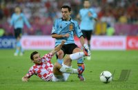 Fussball International Europameisterschaft 2012: Kroatien - Spanien