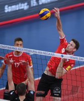 Volleyball 1. Bundesliga  Saison 18/19: TV Rottenburg - Netzhoppers SolWo Koenigspark KW