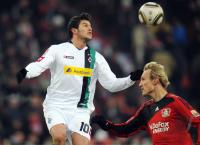 FUSSBALL, 1. BUNDESLIGA, 17. Spieltag: Leverkusen - Moenchengladbach