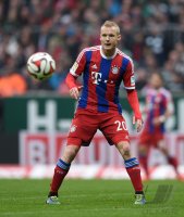 Fussball, 1. Bundesliga  Saison 2014/2015: SV Werder Bremen - FC Bayern Muenchen