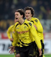 Fussball 1. Bundesliga  Saison 2010/2011:  Borussia Dortmund - Borussia Moenchengladbach