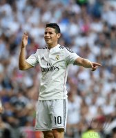 Fussball Primera Division El Clasico 14/15: James Rodriguez (Real Madrid)