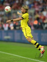 Fussball 1. Bundesliga, Supercup: FC Bayern Muenchen - Borussia Dortmund