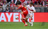Fussball 1. Bundesliga  Saison  2025/2026  30. Spieltag FC Bayern Muenchen -  VfB Stuttgart