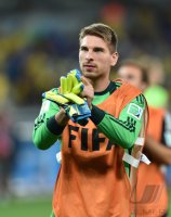 FUSSBALL WM 2014, HALBFINALE: Brasilien - Deutschland