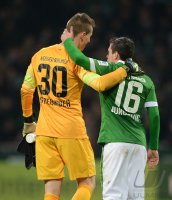 Fussball, 1. Bundesliga  Saison 2014/2015: SV Werder Bremen - Hannover 96