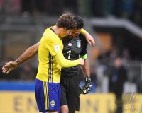 Fussball International  WM  2018  Play Off Rueckspiel: Italien - Schweden