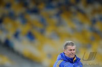 Fussball Trainer Oleg Blochin (Ukraine)