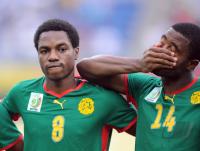 FUSSBALL  Olympia 2008   Vorrunde  Maenner Kamerun - Italien