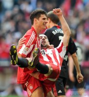 Fussball 1. Bundesliga : FC Bayern Muenchen - Bayer 04 Leverkusen