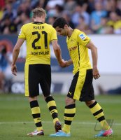FUSSBALL 1. Bundesliga 13/14: Henrikh Mkhitaryan (Borussia Dortmund) verletzt