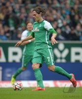 Fussball, 1. Bundesliga  Saison 2014/2015: SV Werder Bremen - Borussia Moenchengladbach