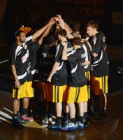 Basketball  1. Bundesliga  12/13: Walter Tigers Tuebingen - Eisbaeren Bremerhaven
