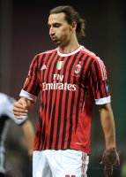 FUSSBALL SERIE A:  Zlatan Ibrahimovic (AC Mailand)