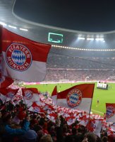 Fussball 1. Bundesliga, Saison 2012/2013:  Sven Fussball 1. Bundesliga, Saison 2012/2013:  Stadionuebersicht Allianz Arena Muenchen