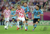 Fussball International Europameisterschaft 2012: Kroatien - Spanien