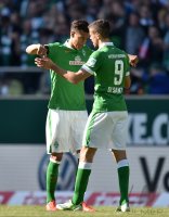Fussball, 1. Bundesliga  Saison 2014/2015: SV Werder Bremen - Hamburger SV