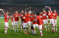 FUSSBALL DFB POKAL  Saison 2012/2013:  JUBEL VfB Stuttgart