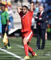 FUSSBALL WM 2014, ACHTELFINALE: Argentinien - Schweiz