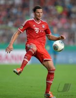 Fussball Saison 2013/2014: DFB Pokal 1. Runde: Daniel van Buyten (FC Bayern Muenchen)