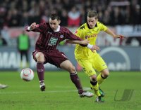 Fussball 1. Bundesliga  2010/2011:  1. FC Kaiserslautern - Borussia Dortmund