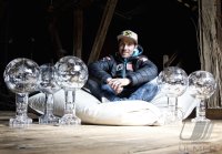 Ski Alpin, Herren Weltcup, Fotoshooting mit Marcel Hirscher (AUT), 5 facher Gesamtweltcupsieger