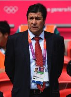 FUSSBALL Olympia 2012 FINALE: Brasilien - Mexiko