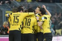 Fussball, 1. Bundesliga  Saison 2014/2015: Borussia Dortmund - Schalke 04