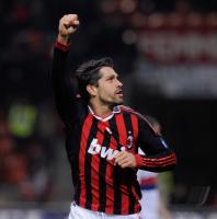 Fussball  SERIE A SAISON 2009/2010;  Marco Borriello  (AC Mailand )