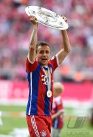 Fussball, 1. Bundesliga  Saison 13/14: JUBEL FC Bayern Muenchen