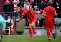 Fussball 1. Bundesliga 24/25: FC Bayern Muenchen - VfL Wolfsburg