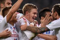 Fussball, 1. Bundesliga  Saison 2014/2015: Hamburger SV - SV Werder Bremen