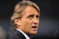 Fussball CHL  Saison 2011/2012:  Trainer Roberto Mancini (Manchester City)