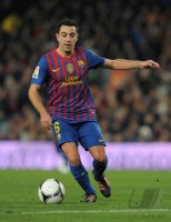 FUSSBALL International  COPA DEL REY  11/12: Xavi Hernandez (Barca)