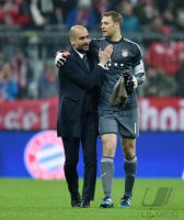 Fussball 1. Bundesliga Saison 14/15: FC Bayern Muenchen - 1. FC Koeln