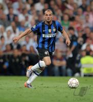 Fussball Champions League Finale: Wesley Sneijder  (Inter)